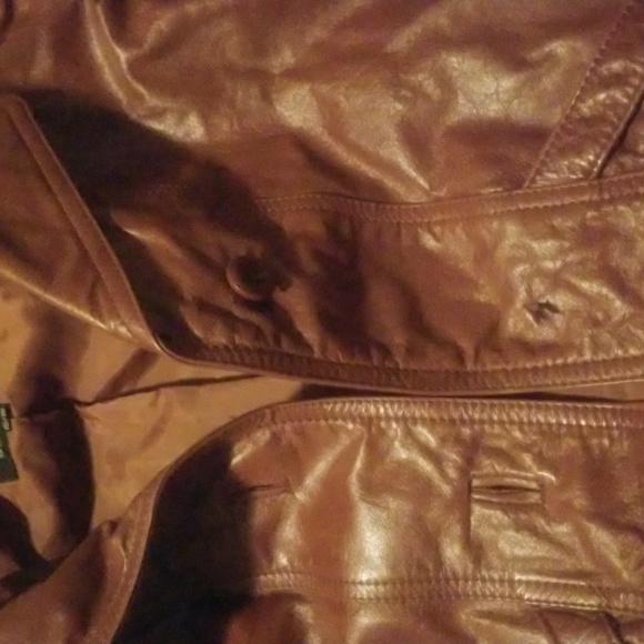 Avant Garde jacket, 100% genuine leather, size 15/16, brown - Picture 15 of 15